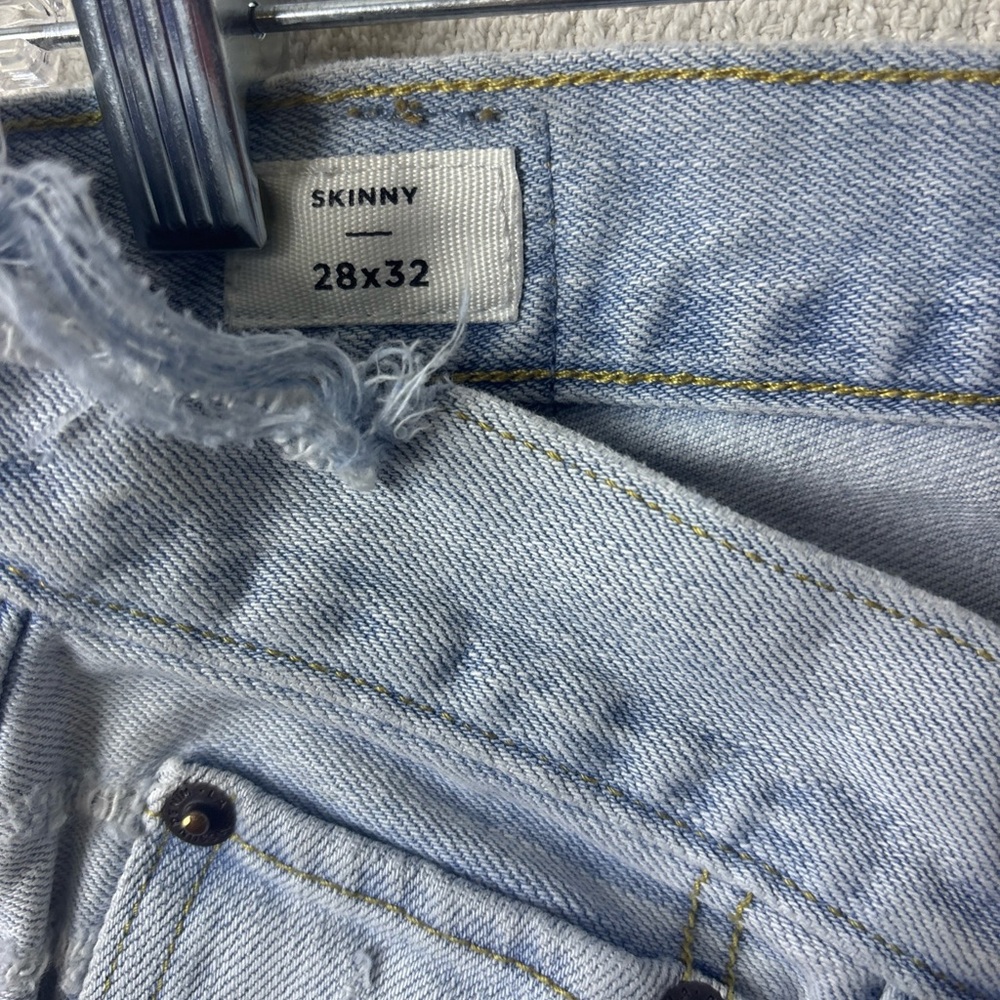 PacSun Light Blue Ripped Skinny Jeans - Picture 5 of 8